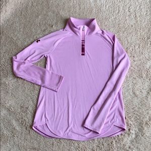 Girls Under Armour half zip pullover